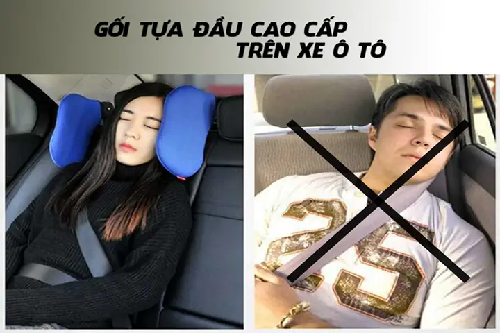 Gối Tựa Đầu 2 Bên Cho Xe Ô Tô