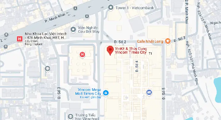 Thuỷ Cung Times City Ở Đâu