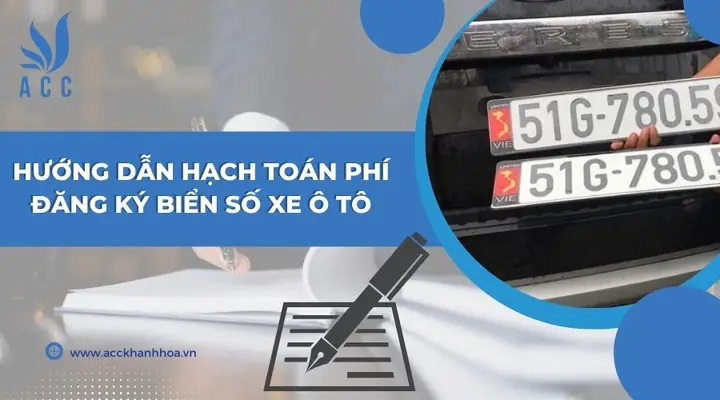 Hạch Toán Phí Đăng Ký Xe Ô Tô