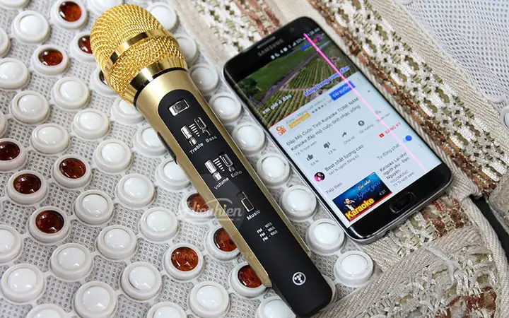Thêm Một Số Hình Ảnh Của Tuxun K9 – Micro Hát Karaoke Trên Xe Hơi Ô Tô, Mic Không Dây Bluetooth Fm