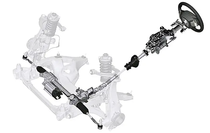 Hệ Thống Lái Xe Ô Tô Trên Hệ Thống Gầm Xe Ô Tô