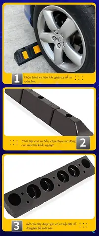 Đặc Điểm Cục Chặn Bánh Ô Tô Tiện Ích