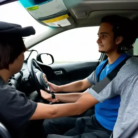 Hình Ảnh Vạch Kẻ Đường Và Tín Hiệu Đèn Giao Thông Rõ Ràng