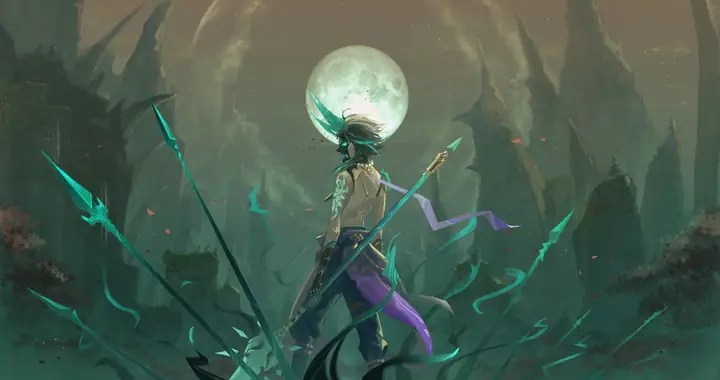 Hình Nền Xiao Genshin Impact 4k Đẹp Lung Linh Cho Màn Hình Máy Tính