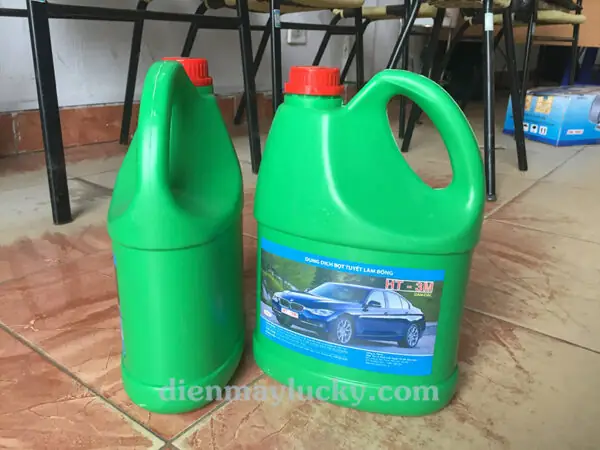Nước Rửa Xe Bọt Tuyết Loại Đậm Đặc Can 4.5l
