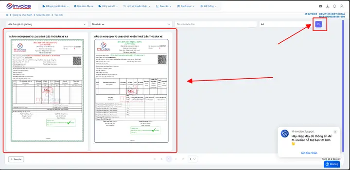 Bæ°á»c 4: Sau Khi Chá»n Xong Loáº¡i Hã¬nh Quã½ Anh Chá» Thá»±c Hiá»n Áº¥n Vã O Nãºt Tã¬m Kiá»m Gã³c Pháº£i Mã N Hã¬nh Rá»i Kã­ch Chá»n Máº«u Hã³a Äæ¡n Trãªn Mã N Hã¬nh