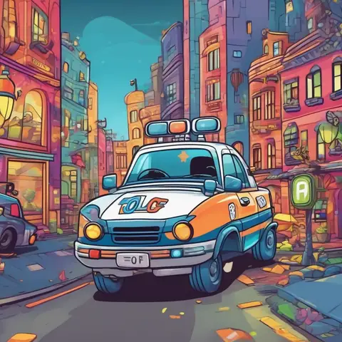 Xe Ô Tô Cảnh Sát Hoạt Hình: Từ Màn Ảnh Đến Đời Thực