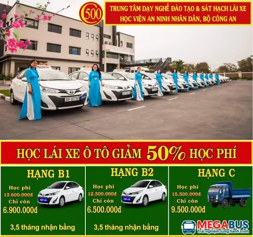 Trung Tâm Dạy Nghề Và Đào Tạo Lái Xe Học Viện An Ninh (c500)