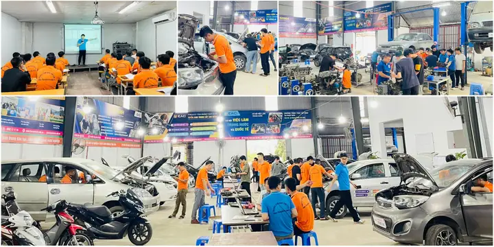 Nên Học Nghề Sửa Chữa Ô Tô Hay Sửa Chữa Xe Máy - Trường Trung Tâm Dạy Nghề Ô Tô - Xe Máy Eac