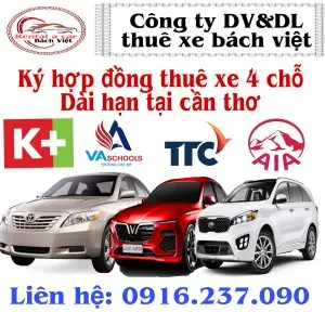 Ký Hợp Đồng Thuê Xe Ô Tô Dài Hạn Cho Công Ty Tại Cần Thơ