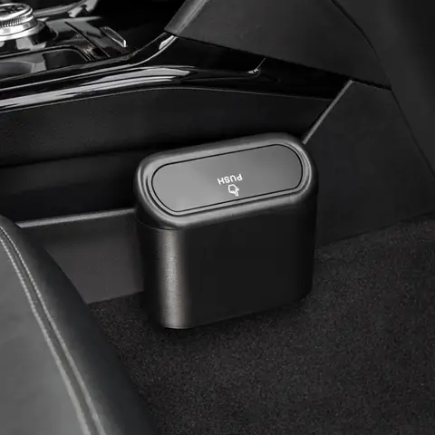 Thùng Đựng Rác Ô Tô Xe Hơi Nhỏ Gọn Đa Năng Gắn Cửa Xe, Sau Ghế Tiện Dụng