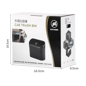 Thùng Đựng Rác Ô Tô Xe Hơi Nhỏ Gọn Đa Năng Gắn Cửa Xe, Sau Ghế Tiện Dụng
