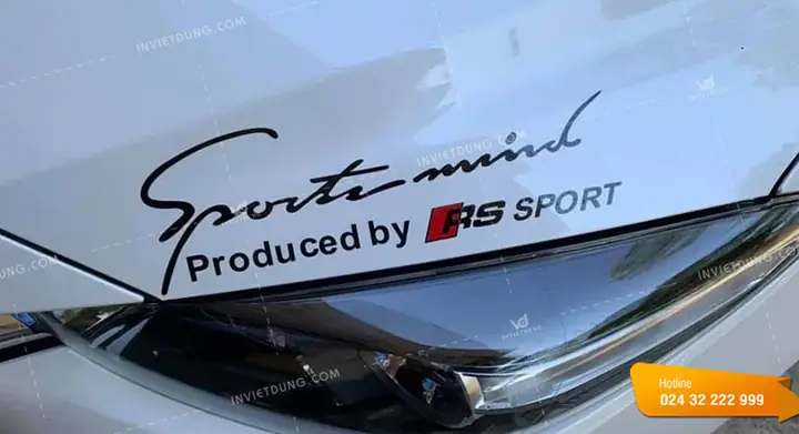 Các Loại Tem Decal Dán Ô Tô Được Ưa Chuộng Nhất