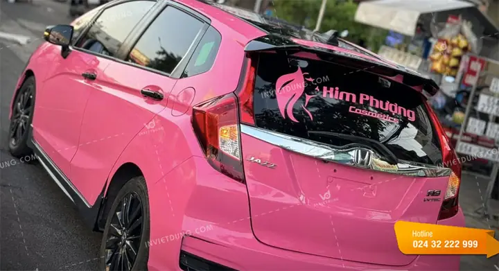 Mẫu Tem Decal Dán Xe Ô Tô Độc Đáo Và Ấn Tượng