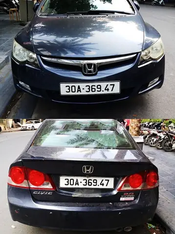 Bộ 2 Khung Biển Số Xe Hơi, Ô Tô Kích Thước Mới Kèm Mica Có Viền Inox Cho Xe Đăng Ký Biển Mới 2022 - 2023 (biển Trắng, Vàng, Xanh)