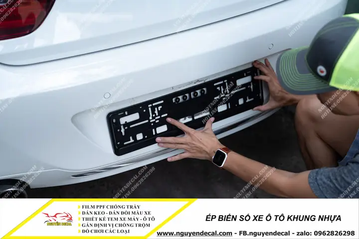 Ép Biá»n Sá» Xe Ô Tô Có Nhá»¯ng Loáº¡i Khung Nào?