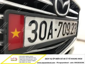 Äá»a Chá» Ép Biá»n Sá» Xe Ô Tô Khung Inox Äáº¹p Táº¡i Tphcm