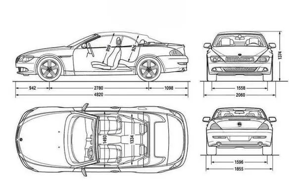 Kích Thước Xe Ô Tô 4-5 Chỗ Ngồi
