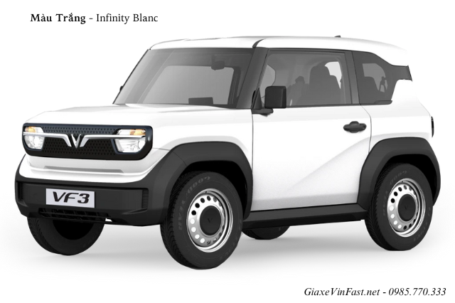 Chi tiết kích thước xe VinFast VF 3: Dài, Rộng, Cao và các thông số quan trọng khác.