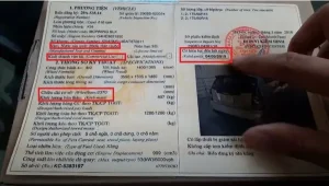 Những Chi Tiết Đáng Chú Ý Trên Giấy Đăng Kiểm Khi Mua Ô Tô Cũ
