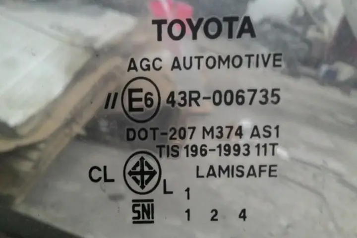 Ý Nghĩa Các Thông Số, Ký Hiệu Trên Kính Ô Tô