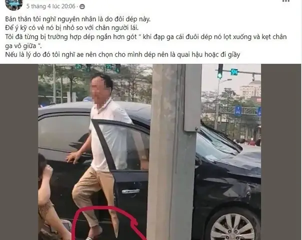 Lái Xe Ô Tô Nên Đi Giày Bệt: Lựa Chọn An Toàn Và Thoải Mái Cho Tài Xế