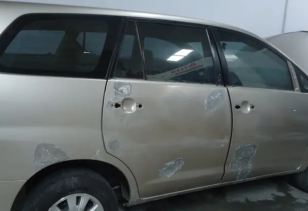 Bước 4: Sơn Lót Phủ Kín Bề Mặt Matit