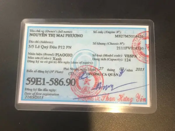 Làm Giả Giấy Tờ Xe Ô Tô