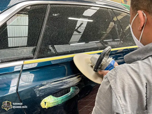 Quy Trình Sơn Lại Toàn Bộ Xe Audi Q8