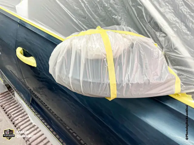 Quy Trình Sơn Lại Toàn Bộ Xe Audi Q8