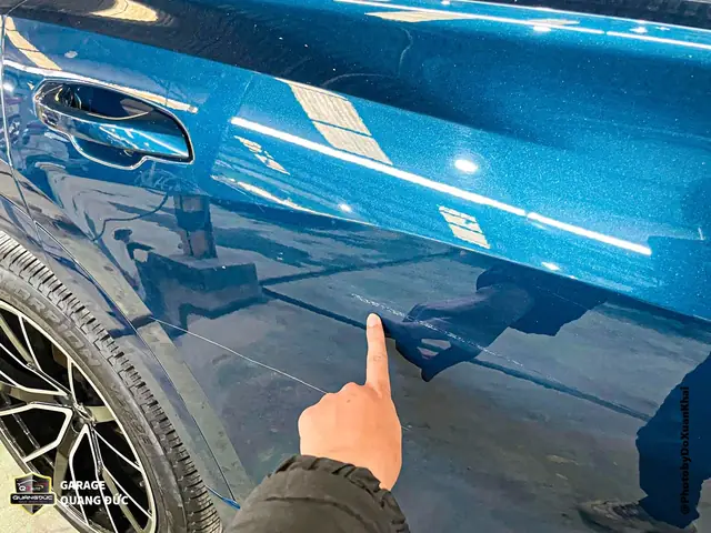 Tình Trạng Ban Đầu Trên Bề Mặt Thân Vỏ Xe Audi Q8