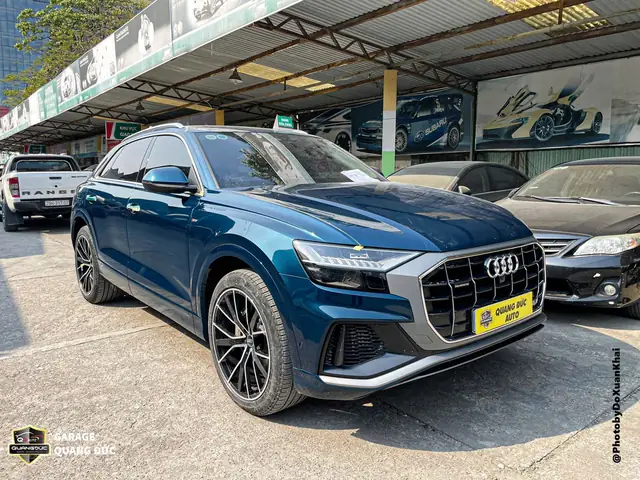Quy Trình Sơn Lại Toàn Bộ Xe Audi Q8