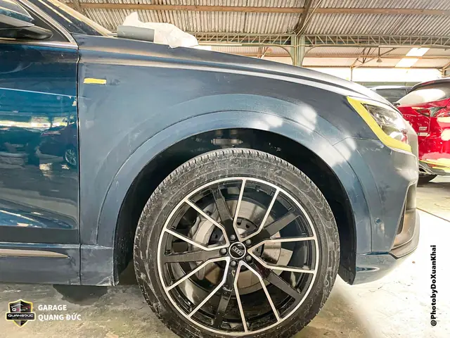 Quy Trình Sơn Lại Toàn Bộ Xe Audi Q8