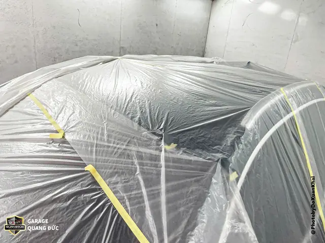 Quy Trình Sơn Lại Toàn Bộ Xe Audi Q8