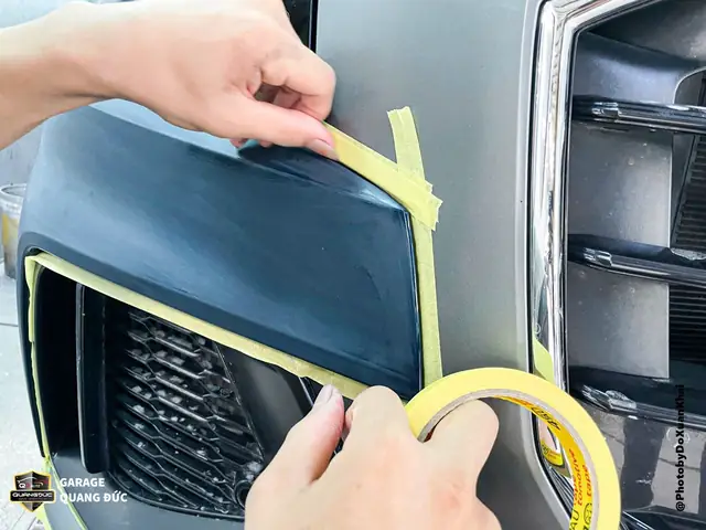 Quy Trình Sơn Lại Toàn Bộ Xe Audi Q8