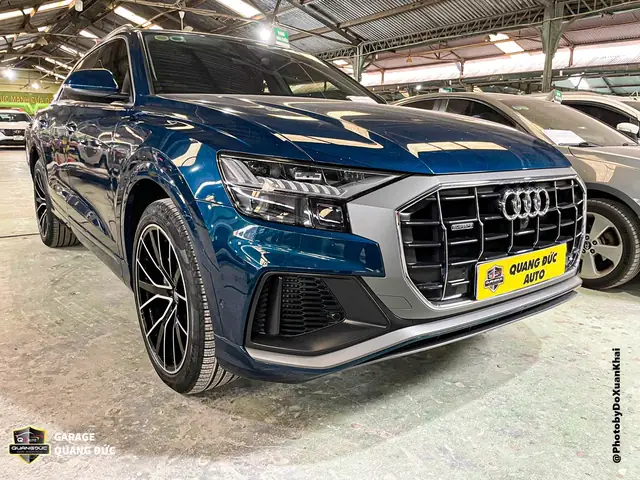 Hình Ảnh Sau Khi Sơn Lại Toàn Bộ Trên Audi Q8