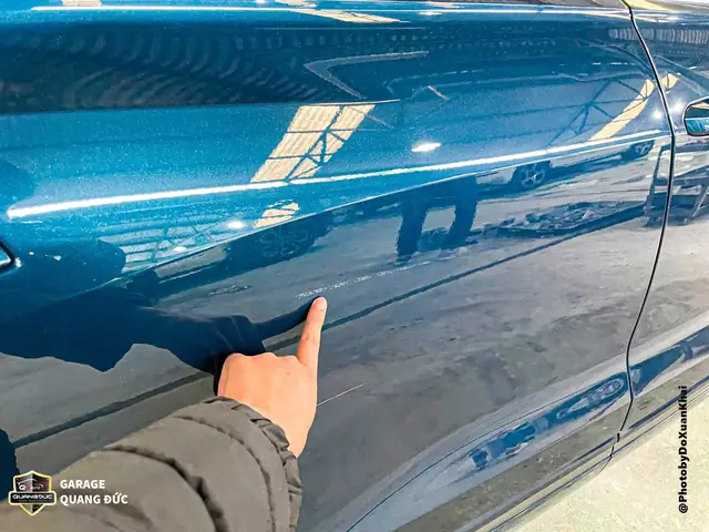 Tình Trạng Ban Đầu Trên Bề Mặt Thân Vỏ Xe Audi Q8