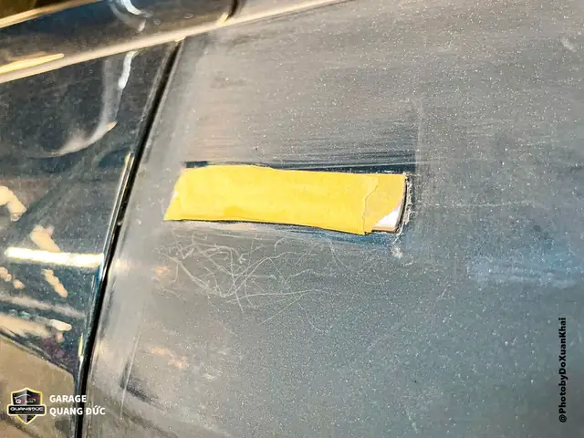 Quy Trình Sơn Lại Toàn Bộ Xe Audi Q8