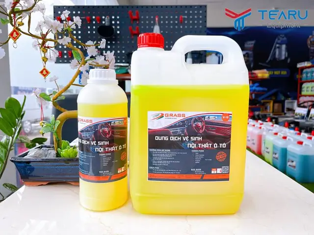 Tư Vấn Mua Dung Dịch Chăm Sóc Ô Tô Chính Hãng