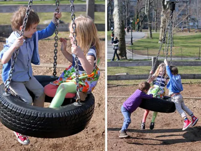 Làm Xích Đu Bằng Lốp Xe Cần Lưu Ý