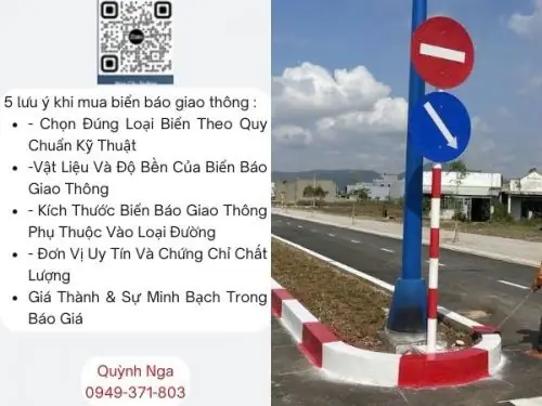 Lưu Ý Quan Trọng Khi Mua Biển Báo Giao Thông