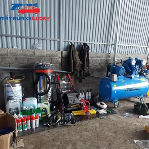 Những Thiết Bị Cần Thiết Trong Hệ Thống Rửa Xe Ô Tô