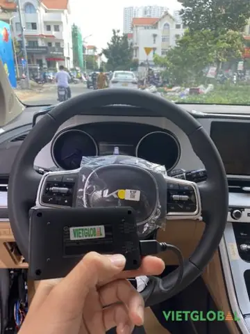 Hình Ảnh Lắp Đặt Định Vị Ô Tô