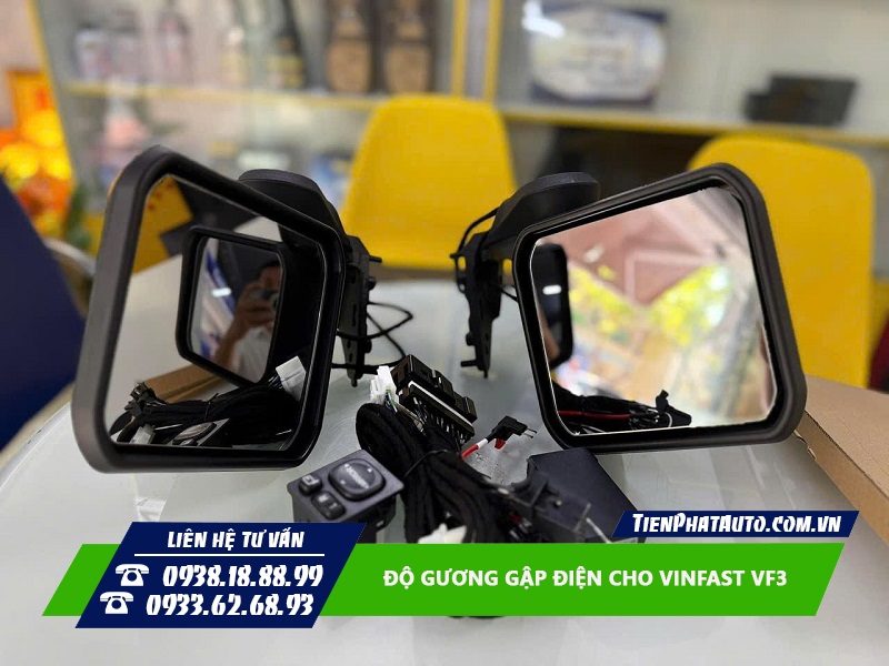 Tại sao nên lắp gương điện cho VinFast VF3?