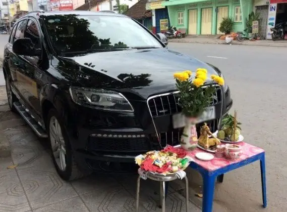 Lễ Vật Chuẩn Bị Cúng Xe