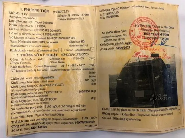 Lệ Phí Đăng Kiểm Xe Ô Tô Cũ: Chi Tiết Và Lưu Ý Quan Trọng