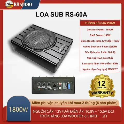 Loa Sub Ô Tô – Giải Pháp Tăng Bass Cho Âm Thanh Xe Hơi Mạnh Mẽ