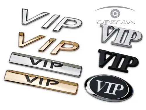 Chữ Nổi, Logo, Huy Hiệu Nổi Dán Xe Hơi, Ô Tô Đồng Giá 50k Cực Rẻ