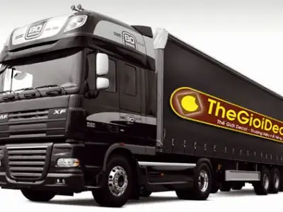 In, Cắt Decal Nam Châm Dẻo Dán Xe Khách, Xe Tải, Container