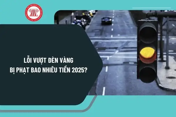 Lỗi Vượt Đèn Vàng 2025 Bị Phạt Bao Nhiêu Tiền? Mức Phạt Lỗi Vượt Đèn Vàng 2025 Đối Với Xe Ô Tô Và Xe Máy Là Bao Nhiêu?